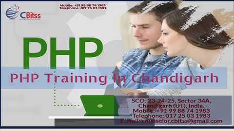 PHP Training In Chandigarh - CBitss Tachnology