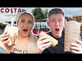 I ONLY ATE COSTA COFFEE FOR 24 HOURS!!