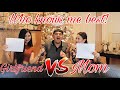 Who Knows Me Best Mom Vs. Girlfriend *Hilarious* Vlogmas Day 2