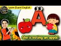 Alphabet sentences  she  easy english learning  watrstar