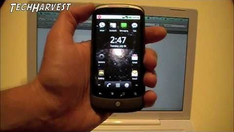 Android 2.2 Froyo: Wireless Tethering and More on the Nexus One Google Phone