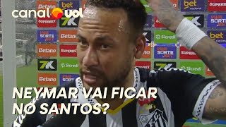 Thumbnail for NEYMAR NÃO GARANTE PERMANÊNCIA NO SANTOS APÓS ELIMINAÇÃO: 'AINDA NÃO SEI'