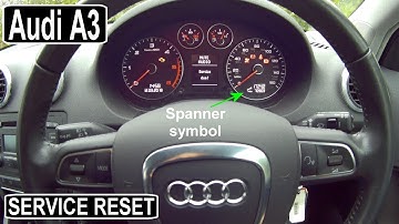Audi A3 SERVICE LIGHT RESET (olie)