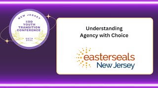 Understanding Agency with Choice - 2023 NJ YTC