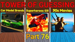 ROBLOX Tower of Guessing (Part 76)