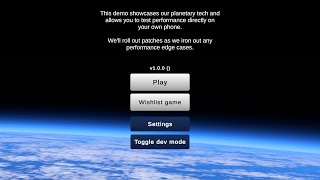 Playing sfs2 terrain demo