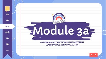 LDM2 - MODULE 3A STUDY NOTEBOOK (ANSWER)
