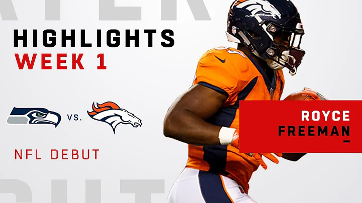Royce Freeman's NFL Debut Highlights