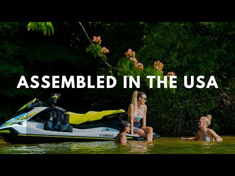 Yamaha WaveRunners - Assembled in the USA