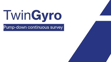 TwinGyro pump-down continuous survey