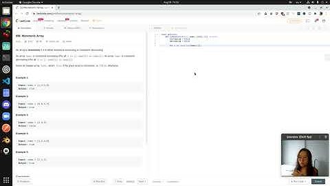 LeetCode 896 Monotonic Array - Python