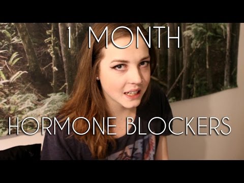 mtf transgender hormones blockers zhenia months vlog hormone month
