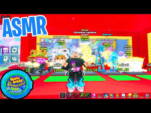 ASMR Roblox Steal a Brainrot Divine Event Admin Abuse 😴 Gum Chewing 🎮🎧 Controller Sounds 💤