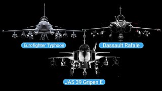 Eurofighter Typhoon vs Rafale vs Gripen - Which one is the BEST Fighter Jet?