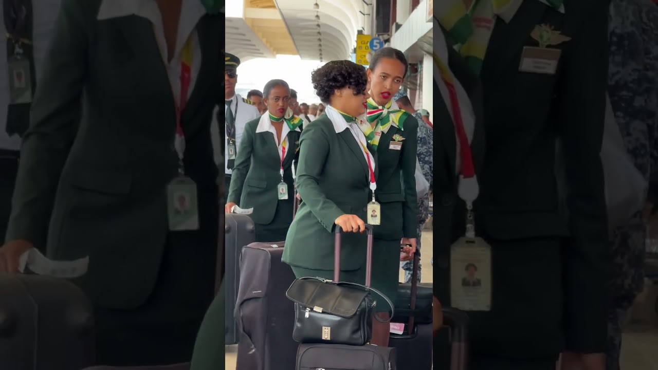 Ethiopian Airlines✈️ #airport #airplane #cabincrewcareer #ethiopianairlines