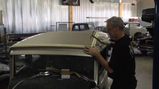 Drews Garage Installing Top And Custom Building Interior On A 1930 Buick Classic Car