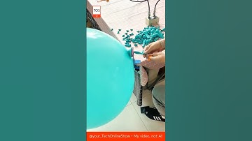 BALLOON GENIUS 🎈💡 how to make incredible decoration by hand 😍#skills #crafts #wow #invention