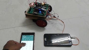 Skyfi labs online course - mobile controlled robot - Rajath J