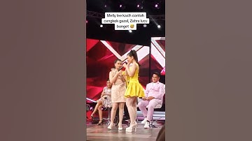 zahra di kasih contoh melly lee..ehh..mala ketawa.🤣🤣 #da7 #indosiar