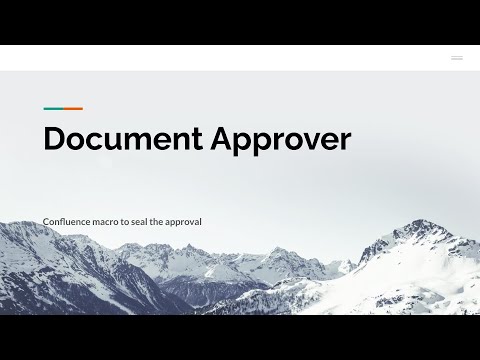 Document approver