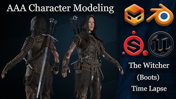 AAA Character Modeling for Unreal Engine 5 - Part 1