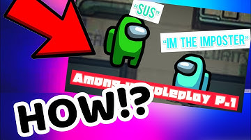 How to make a perfect Among Us Youtube Thumbnail with Inshot | iOs & Android