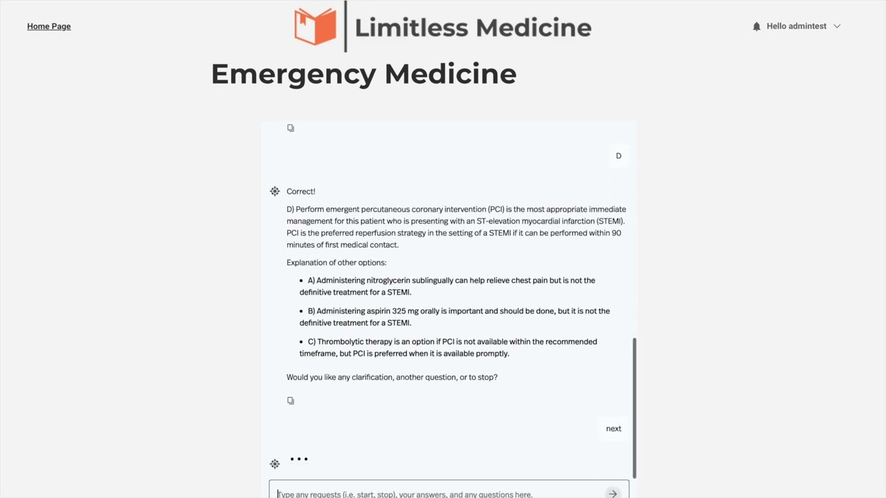 Limitless Medicine Demo