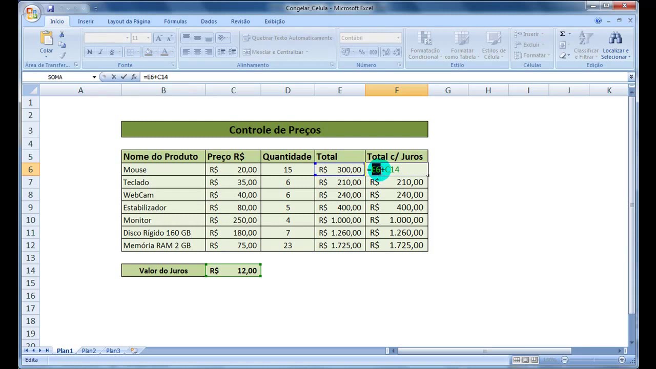 Formula Absoluta En Excel