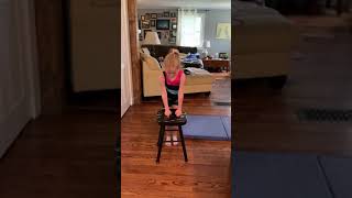 How to do straddle hold on beam