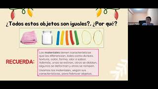 LOS OBJETOS ESTÁN HECHOS DE MATERIALES   1er grado Primaria   Area Ciencia y Tecnología