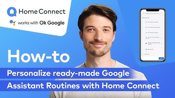 Home Connect with Google Custom Routines - HowTo Adjust