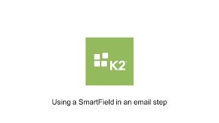 How-To: Using a SmartField in an email step