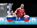 Обзор матча Россия - Словакия - 7:1. EURO 2022. Групповой этап