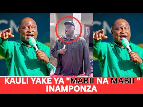 DEO SANGA ATESWA NA KAULI YAKE YA MABII NA MABII CHONGOLO AITUMIA KAMA FIMBO KUMCHAPIA KWA WAJUMBE