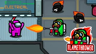 FLAMETHROWER IMPOSTER Mod in Among Us