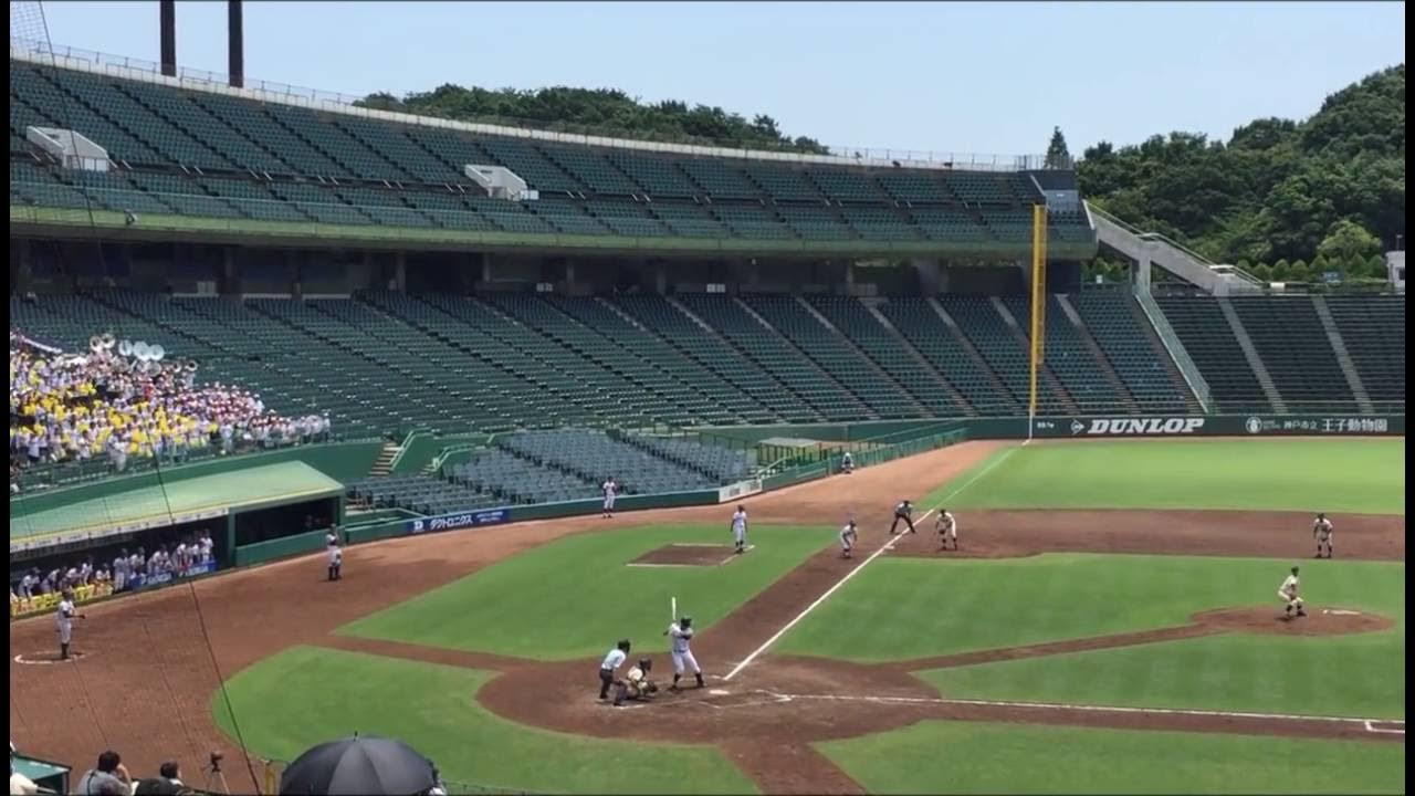 第９８回 全国高校野球選手権兵庫大会３回戦　育英ｖｓ滝川第二　滝川第二３回裏