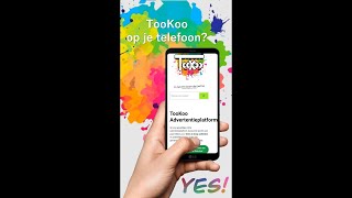 Voeg TooKoo toe aan je startscherm op je mobiel