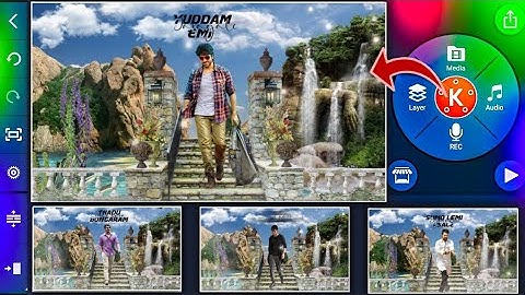 Next level nature style whatsapp status video editing in kinemaster