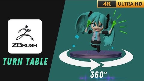 💛 Cómo hacer un render 360 en ZBrush (Turntable) - Tutorial paso a paso