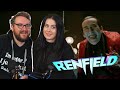 Amber paiges hilarious reaction to renfield trailer with option one podcast host