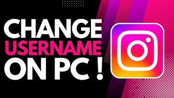 How to Change Instagram Username on PC