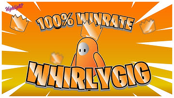 how to win WHIRLYGIG in *UNDER* 50 seconds - Fall Guys tips #1