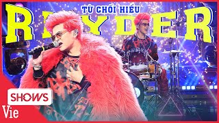 Rhyder vừa đánh trống vừa rap Từ Chối Hiểu cực cháy, cú lột xác ngoạn mục vào Chung kết | RAP VIỆT