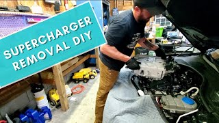 Audi 30T Supercharger Removal Diy C7 A6A7 B8 S4S5 Sq5