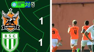 COPA RIO PROFISSIONAL - FINAL  - JOGO DE IDA - NOVA IGUAÇU 1X1 BOAVISTA