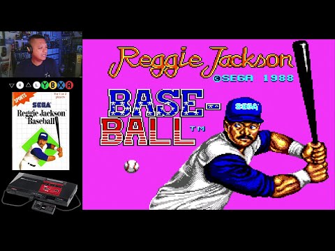10MG Plays Reggie Jackson Baseball on Sega Master System