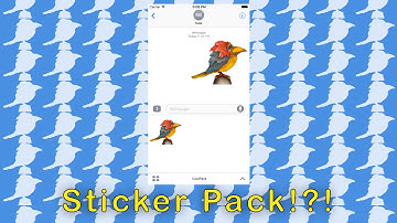 Making an iMessage App, Sticker Pack in Xcode!