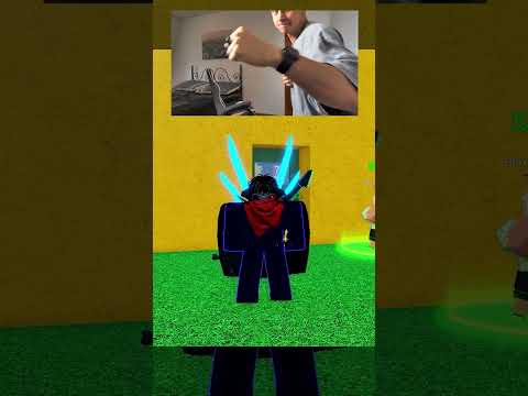 Почти зелёный скин на электричество в Blox Fruits