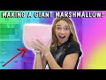 HOW TO MAKE A GIANT MARSHMALLOW! | Kayla Davis