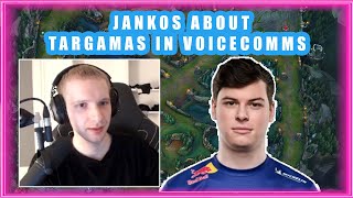 Jankos About TARGAMAS Voicecomms Situation 🤔